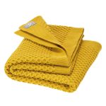 Disana merinói gyapjú méhsejt baba takaró - curry