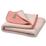 Disana merinói gyapjú kétoldalú baba takaró - softpink-natur