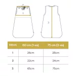 Disana biogyapjú hálózsák natur 2021 - Méret 75 cm