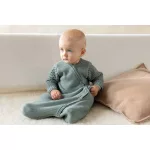 Disana biogyapjú hosszúujjú hálózsák galambkék- Méret 75 cm 2-es méret