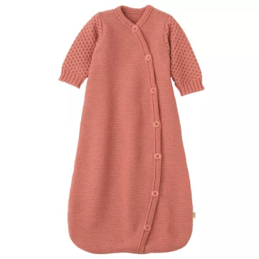   Disana biogyapjú hosszúujjú hálózsák soft pink- Méret 75 cm 2-es méret
