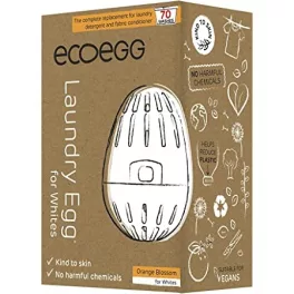   ECOEGG mosótojás fehér ruhákhoz 70 mosásra, Narancsvirág