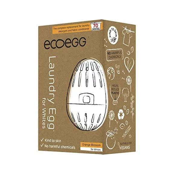 ECOEGG mosótojás fehér ruhákhoz 70 mosásra, Narancsvirág ECOEGG mosótojás fehér ruhákhoz 70 mosásra, Narancsvirág