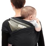 LoveRadius JPMBB rugalmas hordozókendő zsömbi -  Black/Charcoal Grey