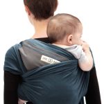 LoveRadius JPMBB rugalmas hordozókendő zsömbi - Peacock Blue/Elephant