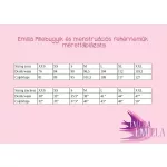  Emilla menstruációs bugyi erős vérzéshez, Pillangók - Méret S