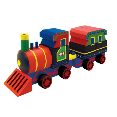 Fa vonat készítő szett