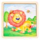 Fogantyús puzzle - oroszlán