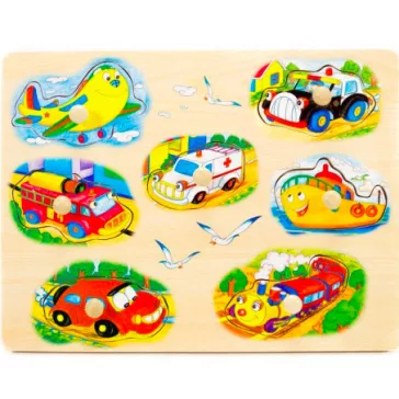 Fogantyús puzzle - Repülős