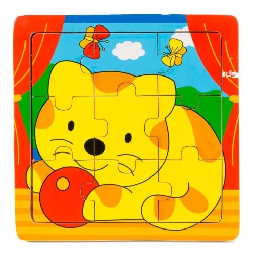 Puzzle 9 db-os - cica