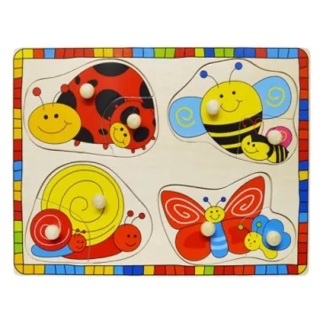 Fogantyús puzzle - Katicás