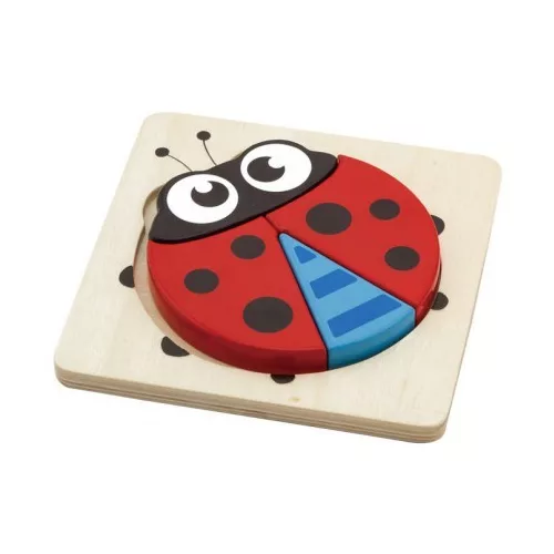 Magasított puzzle, katica