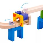 Golyópálya építőjáték (egér és macska)