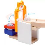 Golyópálya építőjáték (egér és macska)