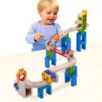 Golyópálya építőjáték (egér és macska)