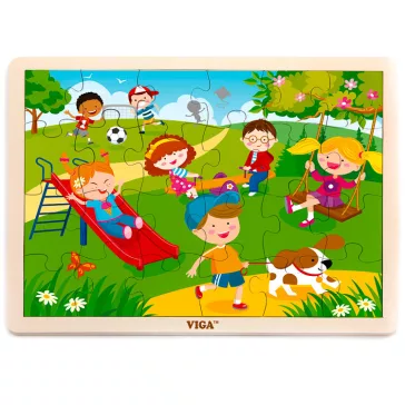 Négy évszak puzzle - tavasz