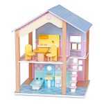 Babaház kék tetős