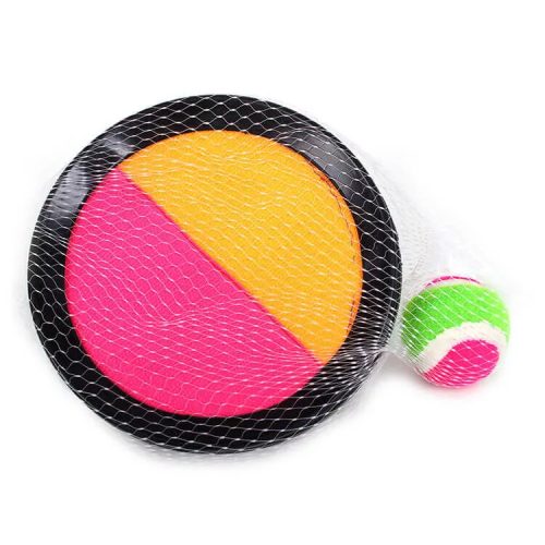 Mini catch ball szett - narancs-pink