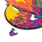 Fa puzzle róka A5 - 108db