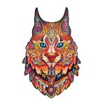 Fa puzzle hiúz A5 - 95 darabos