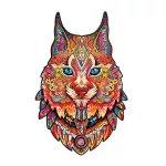 Fa puzzle hiúz A4 - 122 darab