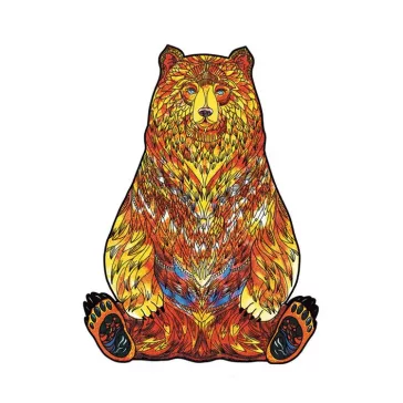Fa puzzle medve A4 - 150 db