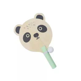 Fa ügyességi labdaütögető - panda