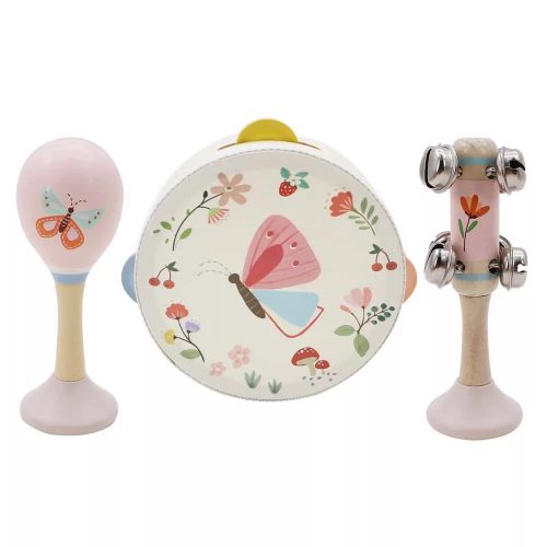 Ritmushangszerkészlet 3 db-os - pillangós