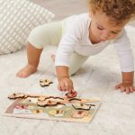 Eichhorn fogantyús puzzle kis állatok - natúr háttérrel