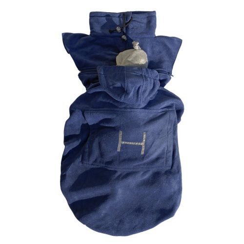 Hoppediz - Kék hordozós takaró és sál egyben
