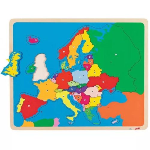 Goki - Európa puzzle, 35 db-os