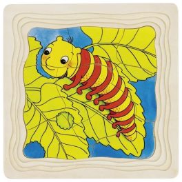 Goki - Réteg-puzzle, pillangó fejlődése