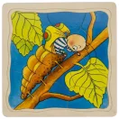 Goki - Réteg-puzzle, pillangó fejlődése Goki - Réteg-puzzle, pillangó fejlődése