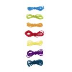 Goki - Virág vagy lóhere - kötőfa színes fonallal