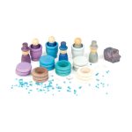 Grapat Aguamarina fajáték szett - tél 27db