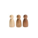 Grapat 3 Nins fa figurák Woods