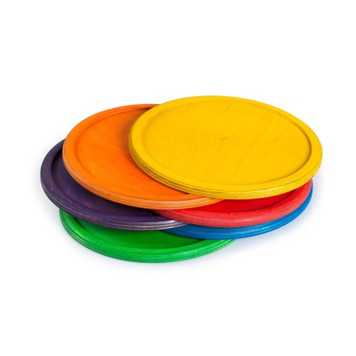 Grapat szivárvány tányérok