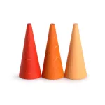 Grapat Mandala Orange Cone - narancs kúpok