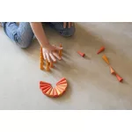 Grapat Mandala Orange Cone - narancs kúpok