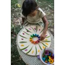 Grapat Mandala Rainbow Mushrooms - szivárvány gombák Grapat Mandala Rainbow Mushrooms - szivárvány gombák
