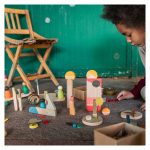 Grapat Happy place - fa építőjáték 40db