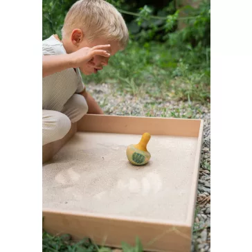 Grapat pörgő madár fajáték - Yellow
