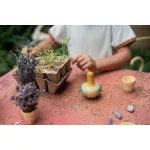 Grapat pörgő madár fajáték - Yellow