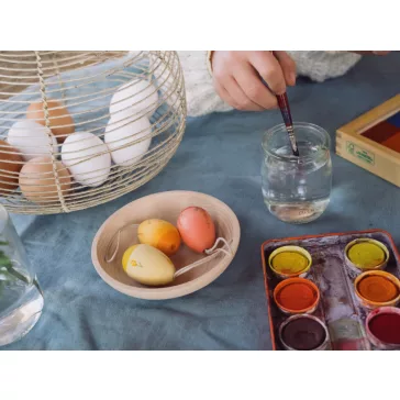 Grapat Sunrise eggs - húsvéti fa tojások - meleg színek