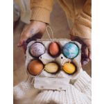 Grapat Sunrise eggs - húsvéti fa tojások - meleg színek