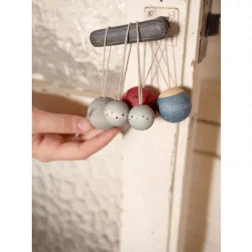 Grapat Wish ball fa karácsonyi díszek 5db