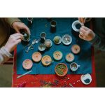 Grapat tányérok fajáték 6db