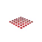 Grapat mandala félgömbök fajáték 36 db