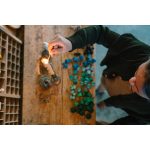 Grapat mandala hideg színek mix 81db