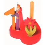 Grimm's nagy szív gyertyatartó